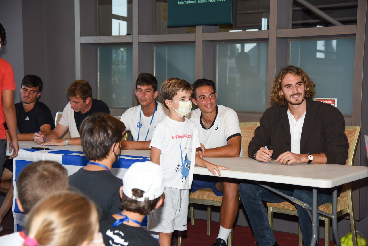 Στέφανος Τσιτσιπάς Davis Cup