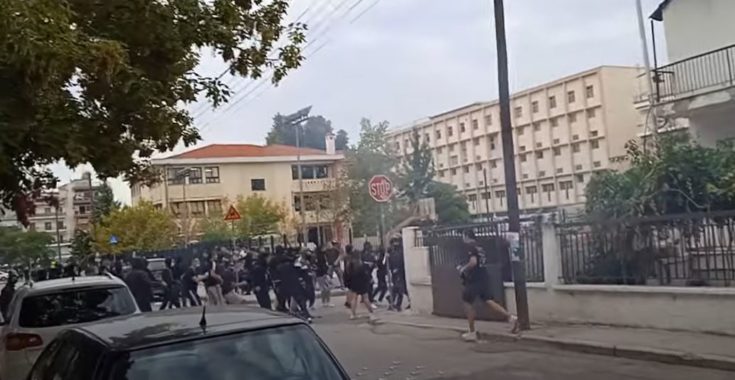 Θεσσαλονίκη επεισόδια ΕΠΑΛ