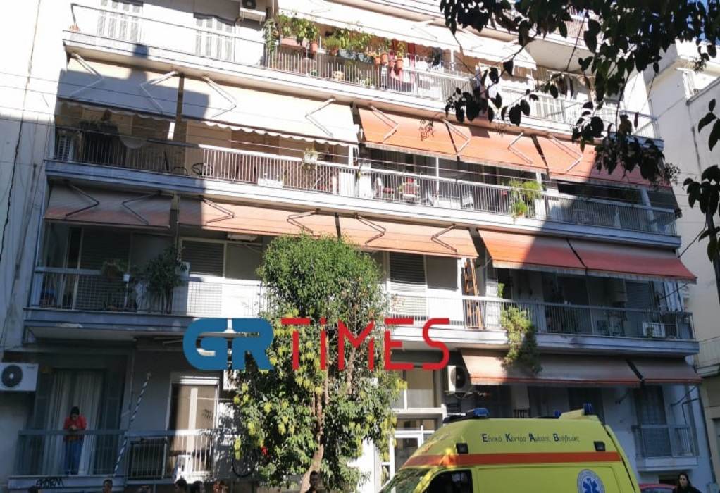 Θεσσαλονίκη-Πτώση άνδρα