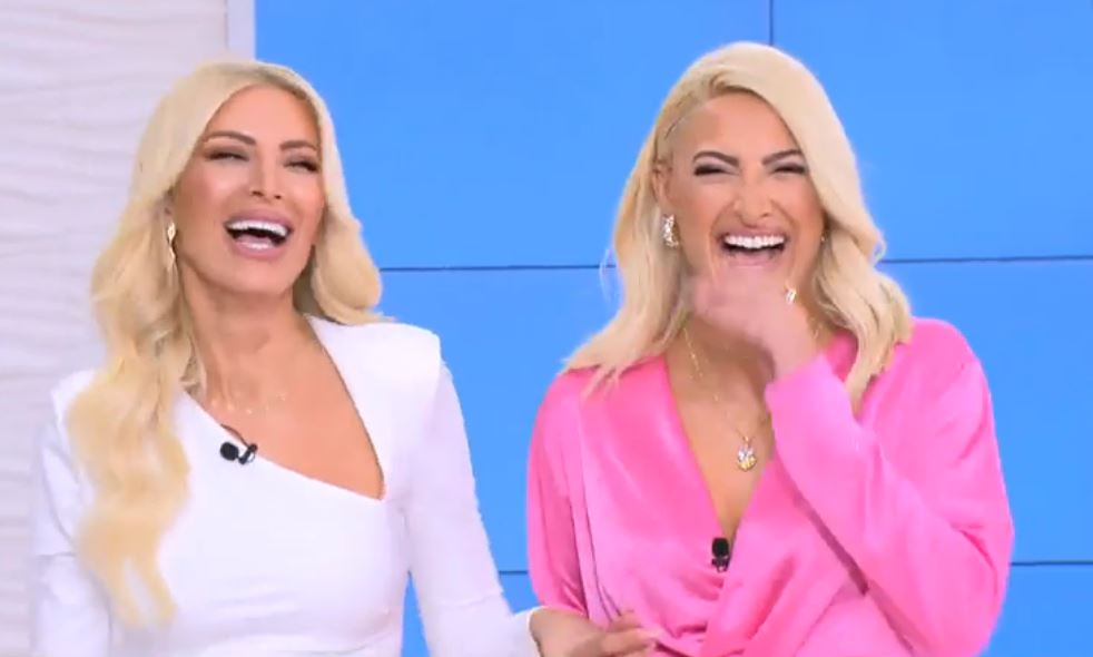 Η Τούνη εισέβαλε στην πρεμιέρα της Καινούργιου – Έκπληκτος ο Δημήτρης Αλεξάνδρου