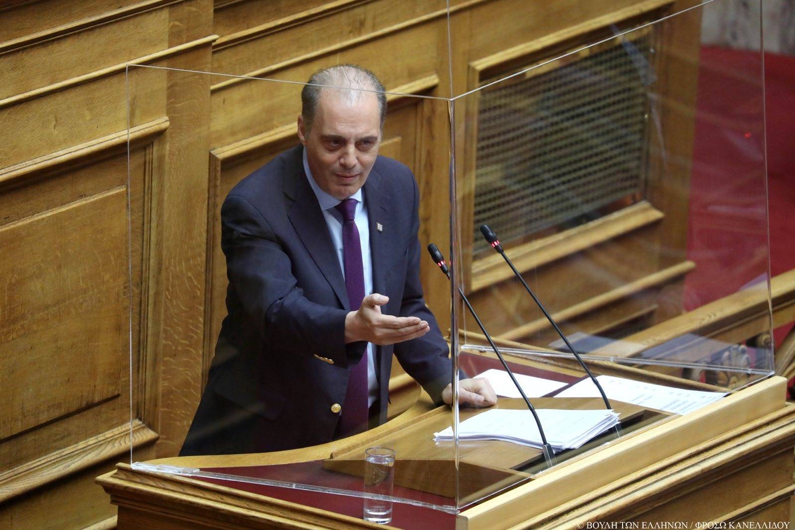 Κυριάκος Βελόπουλος Βουλή