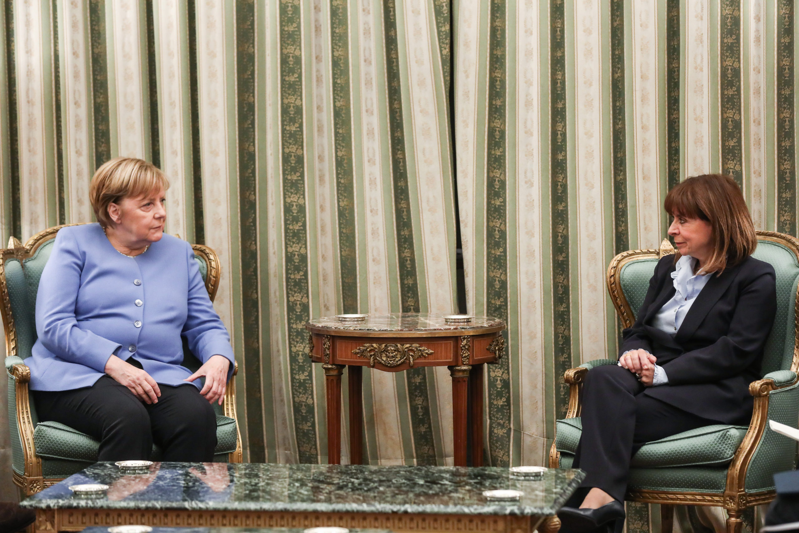 Άνγκελα Μέρκελ Κατερίνα Σακελλαροπούλου