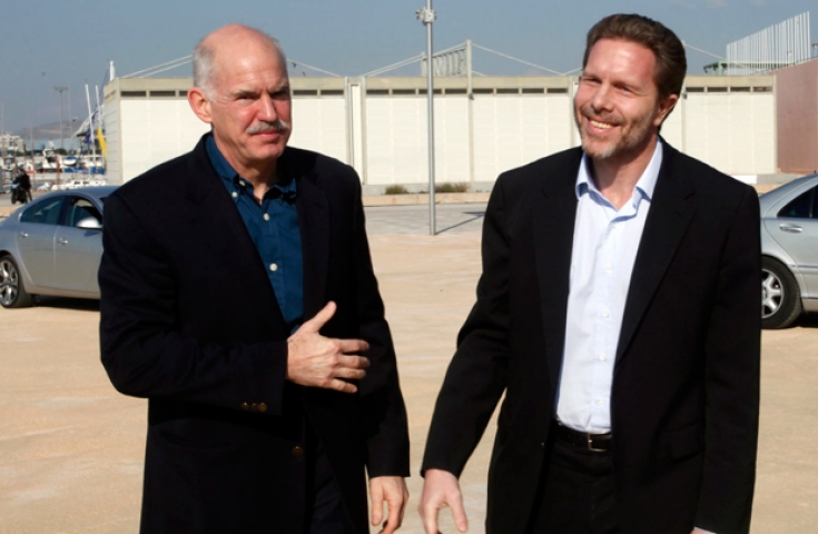 Παύλος Γερουλάνος Γιώργος Παπανδρέου