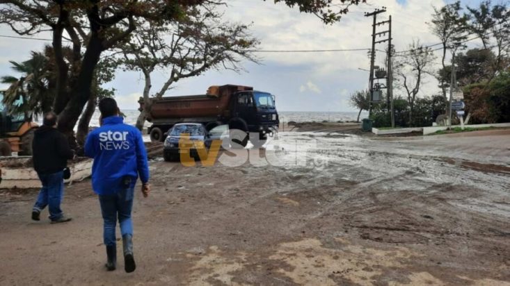 κακοκαιρία- Μπάλλος - Εύβοια