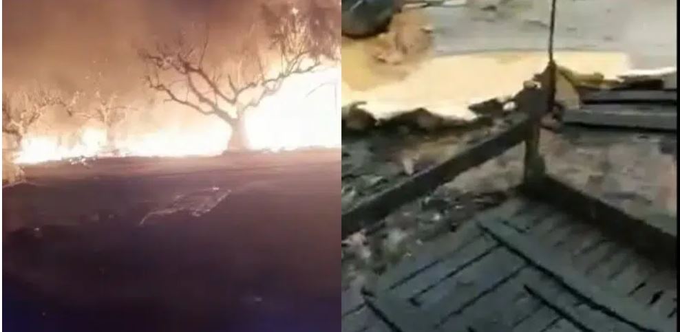 Μανωλάδα- φωτιά