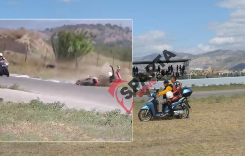 Μέγαρα: Σοβαρό ατύχημα σε αγώνες με μηχανή – ΒΙΝΤΕΟ