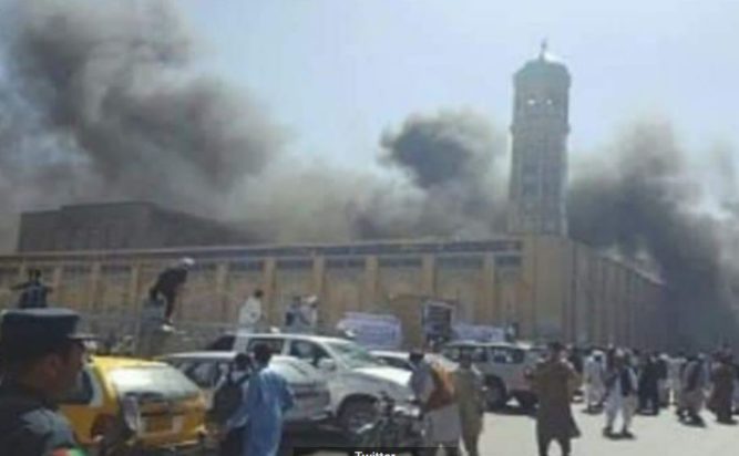 έκρηξη Αφγανιστάν