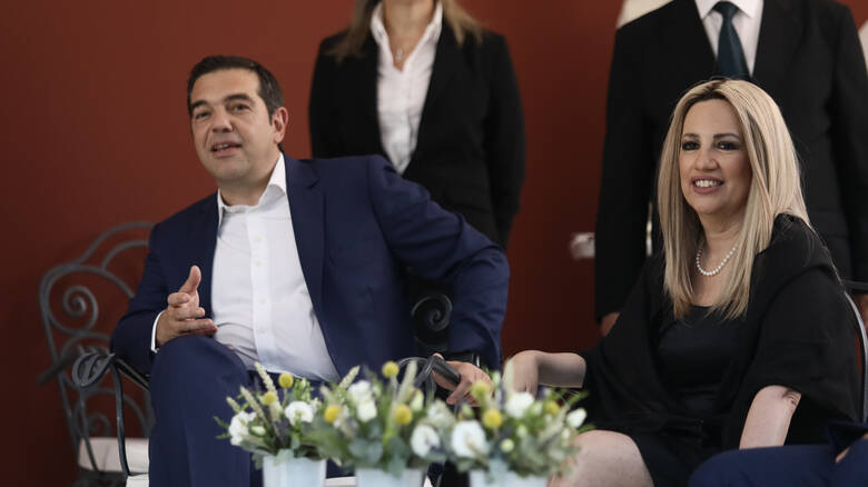 Αλέξης Τσίπρας Φώφη Γεννηματά