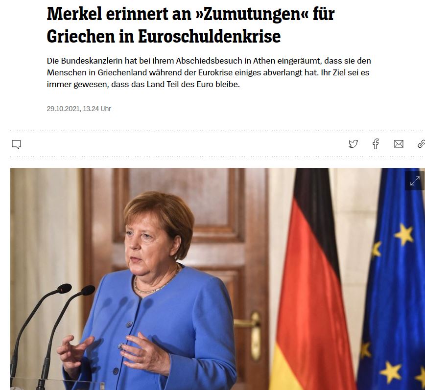 Άνγκελα Μέρκελ Der Spiegel