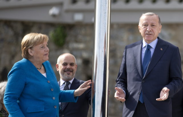 Άνγκελα Μέρκελ - Ρετζέπ Ταγίπ Ερντογάν
