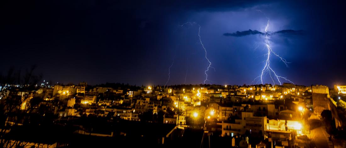 Κακοκαιρία “Μπάλλος”: Σφοδρή βροχόπτωση στην Αττική