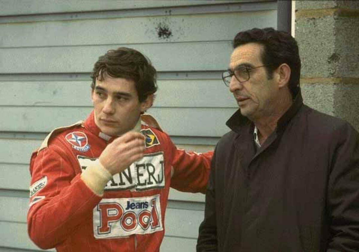 Άιρτον Σένα πατέρας