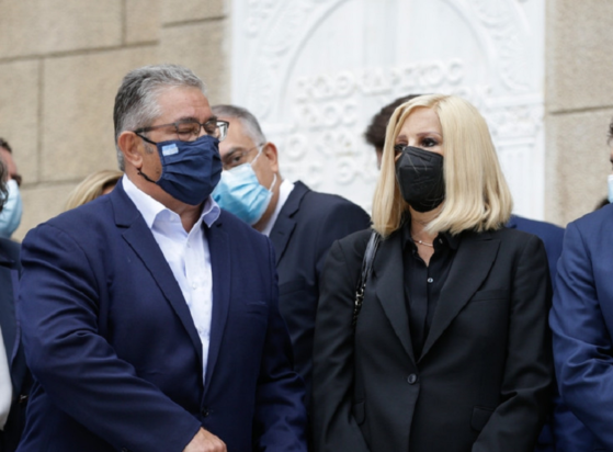 Δημήτρης Κουτσούμπας Φώφη Γεννηματά