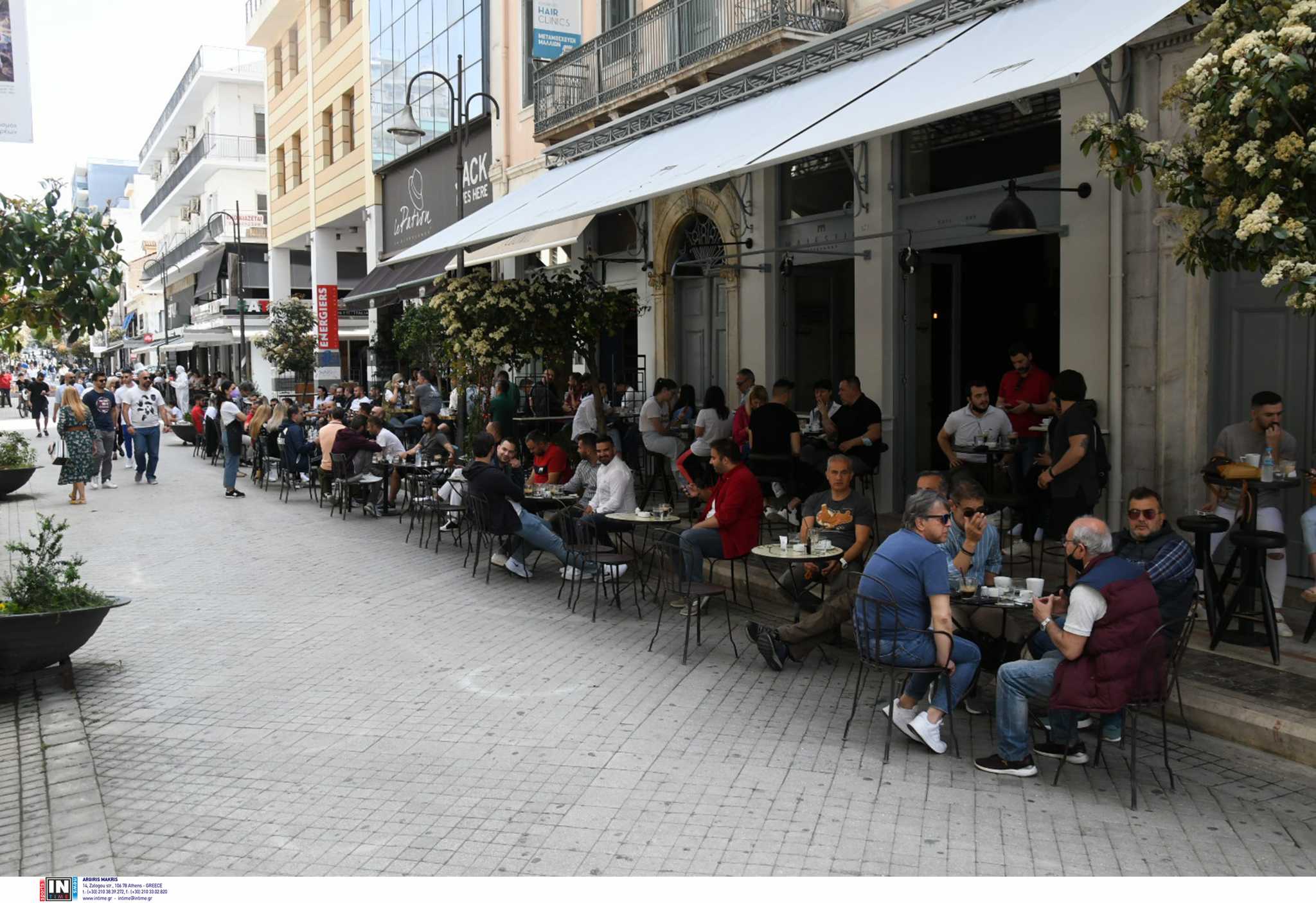 εξωτερικοί χώροι εστίαση