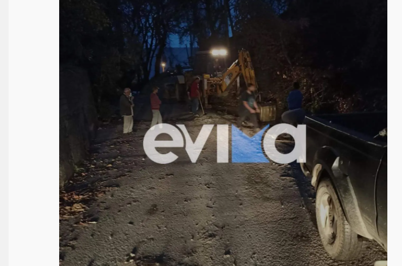 Κακοκαιρία Εύβοια