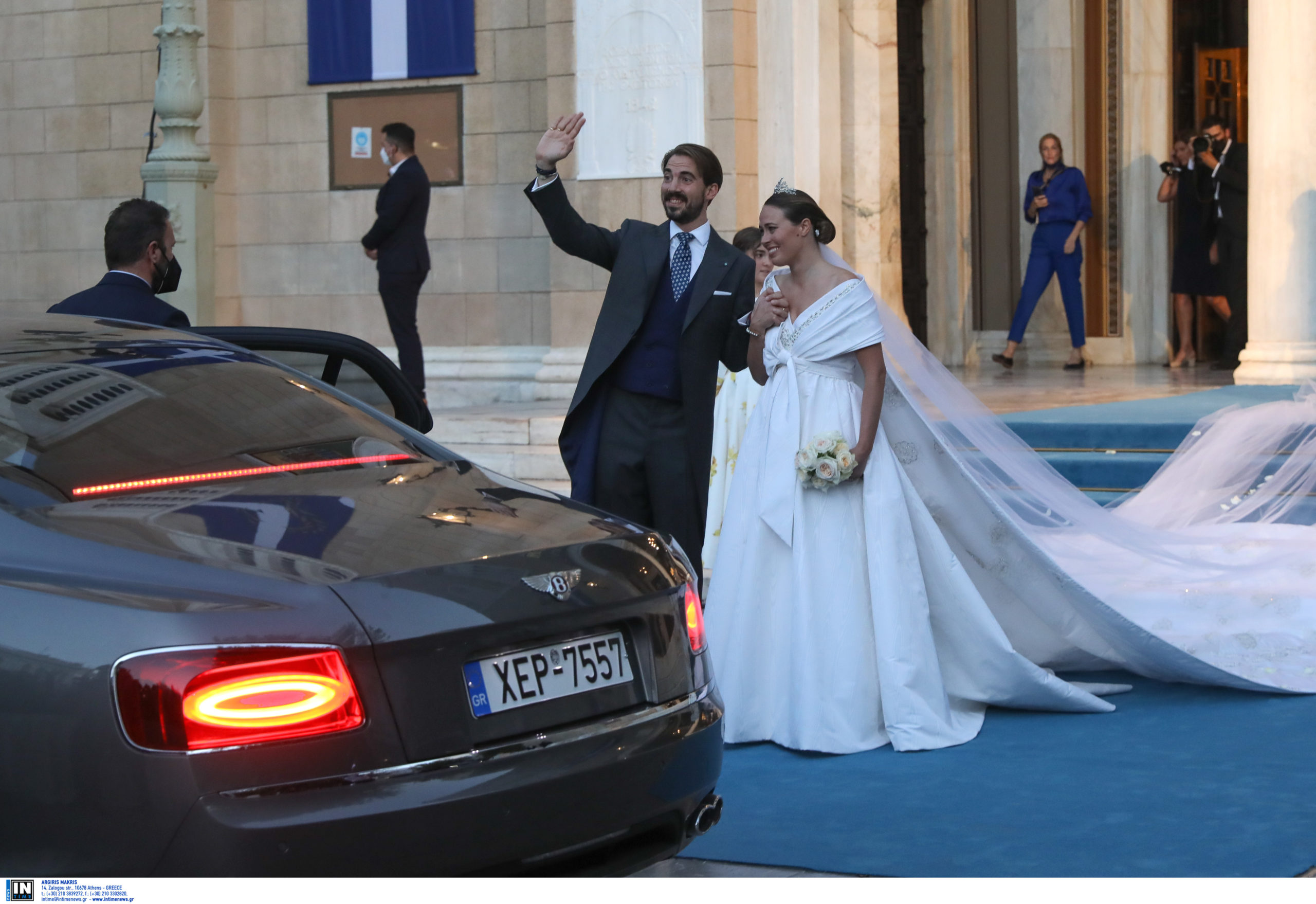 Φίλιππος Γλύξμπουργκ Νίνα Φλορ γάμος