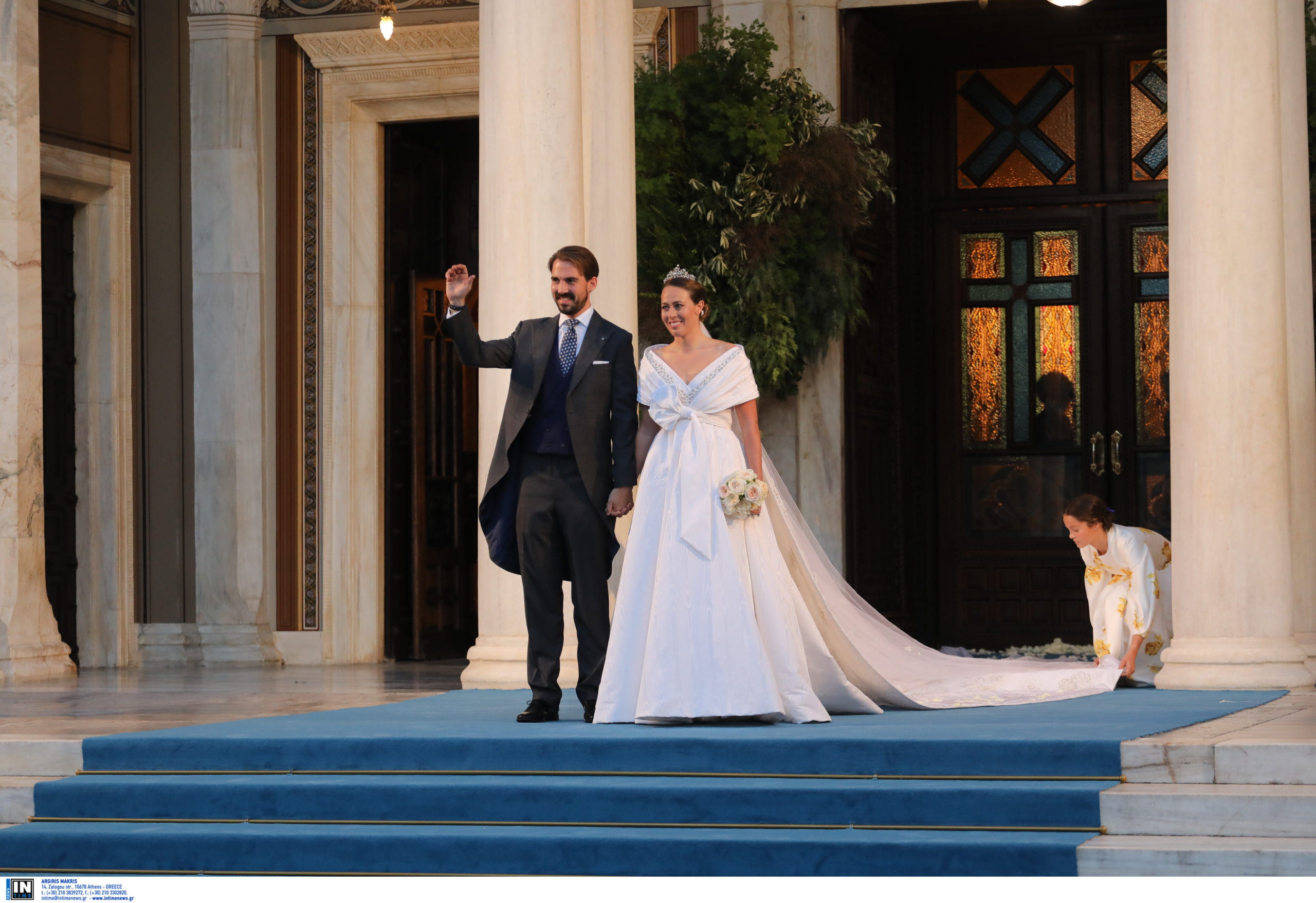 Φίλιππος Γλύξμπουργκ Νίνα Φλορ γάμος