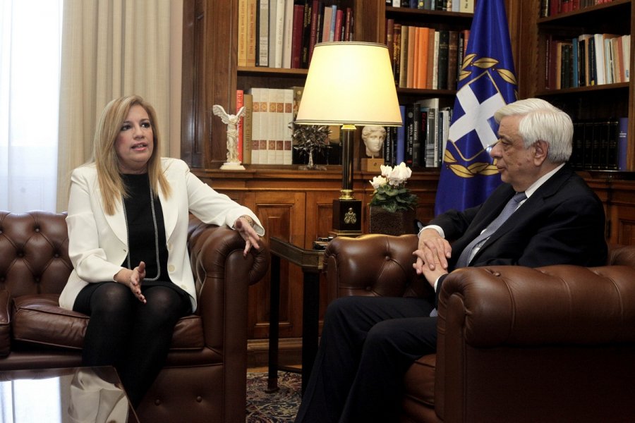 Προκόπης Παυλόπουλος Φώφη Γεννηματά