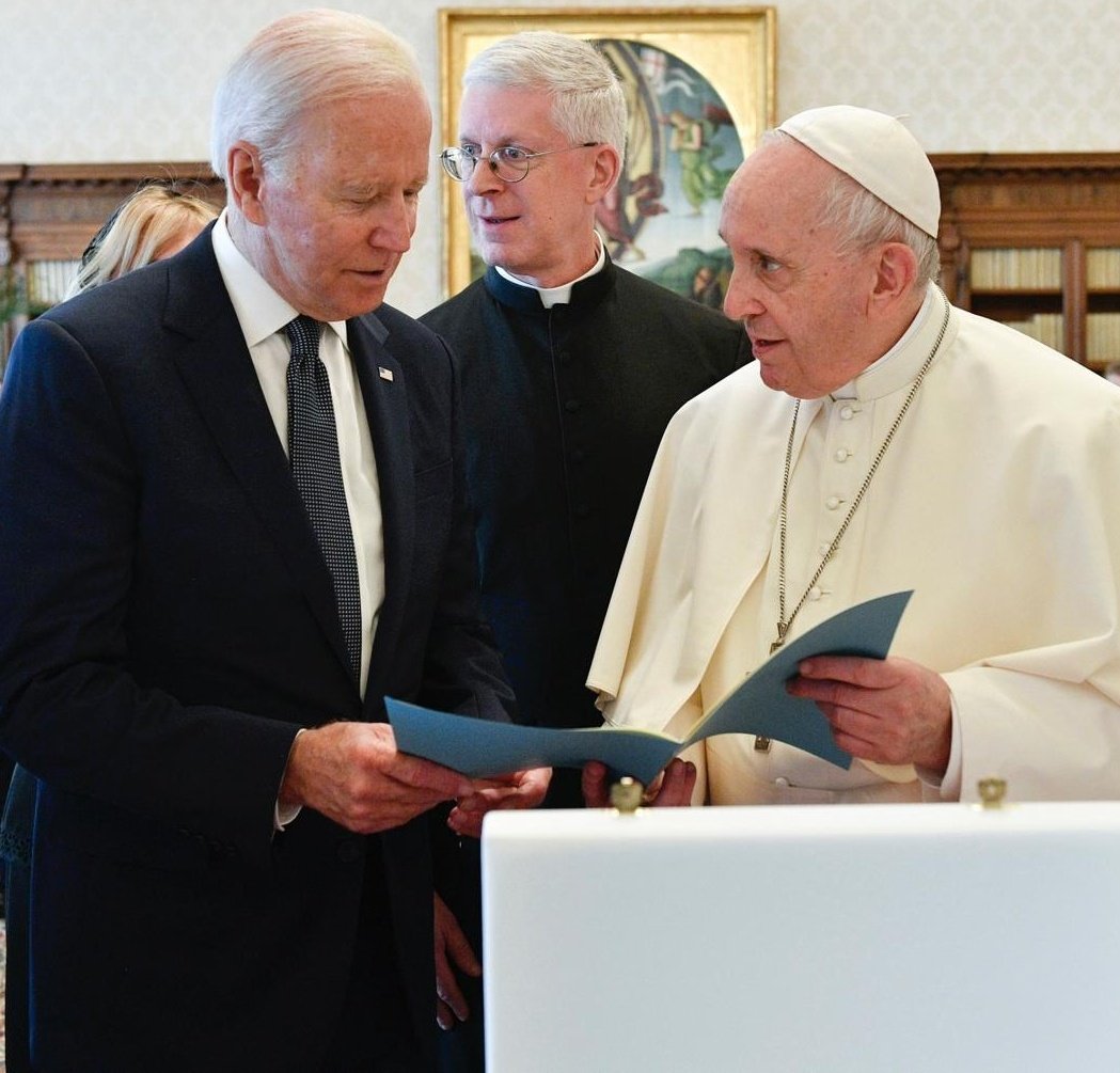 Τζο Μπάιντεν Πάπας Φραγκίσκος
