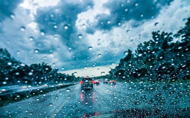 καιρός βροχή