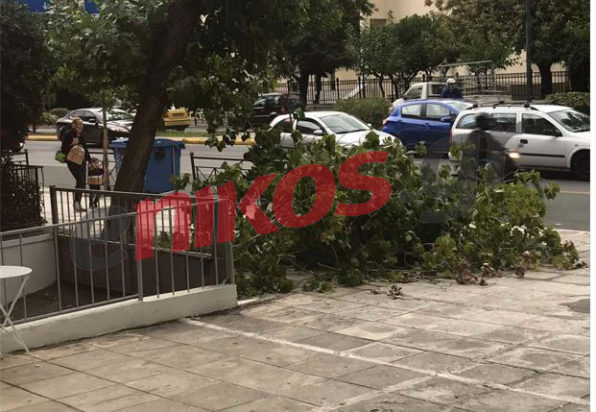 κακοκαιρία Μπάλλος - Λ. Αλεξάνδρας