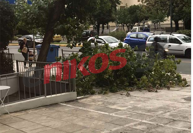 κακοκαιρία Μπάλλος - Λ. Αλεξάνδρας