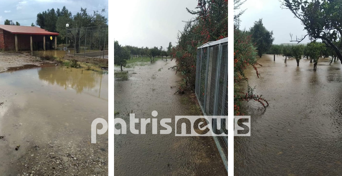 κακοκαιρία-Ηλεία