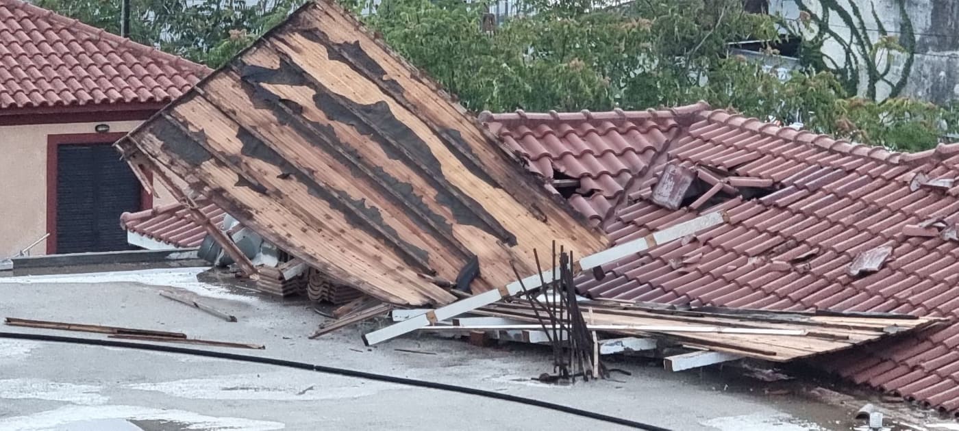 Κακοκαιρία “Αθηνά” Ανεμοστρόβιλος Ζάκυνθος