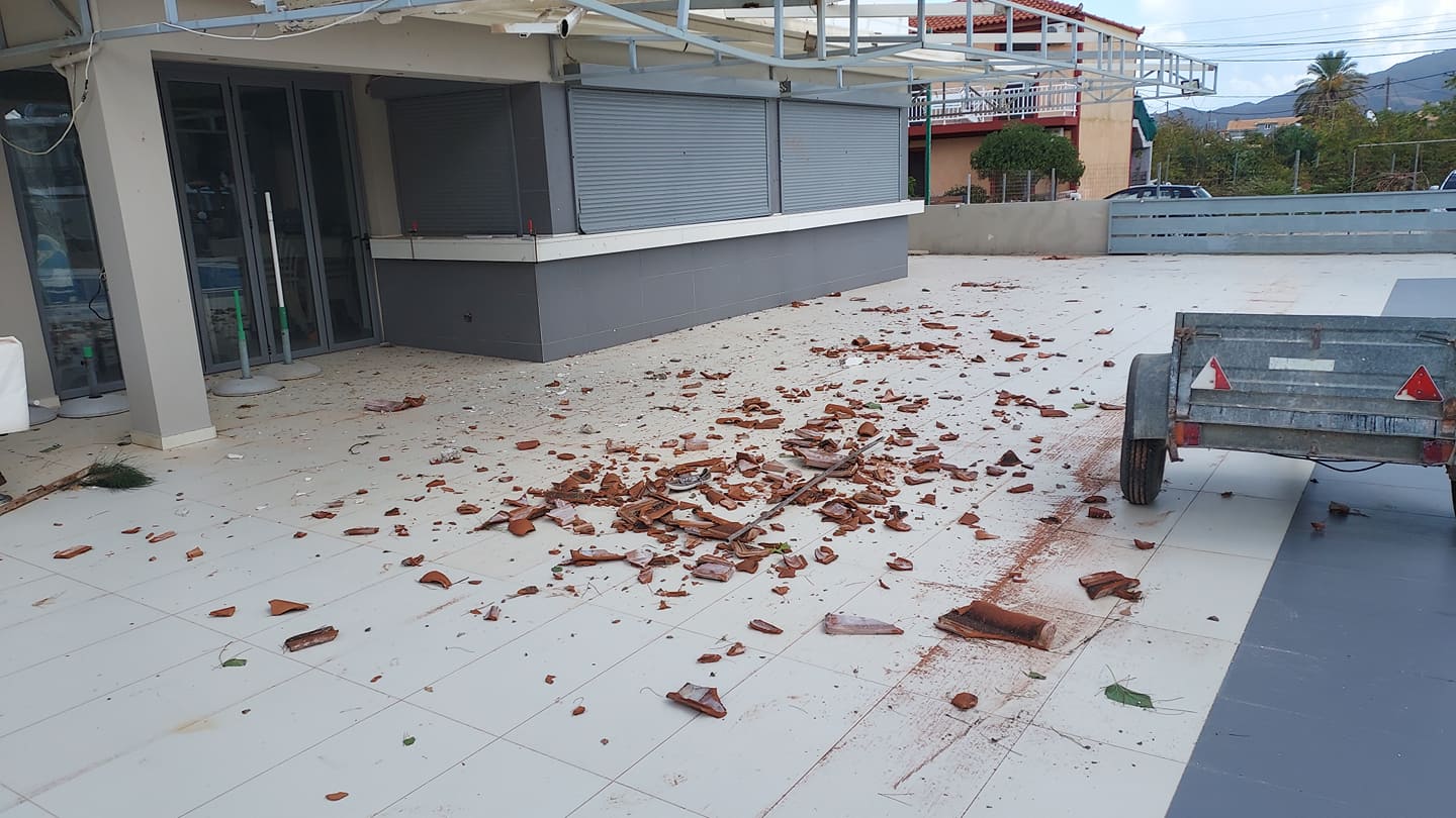 Κακοκαιρία “Αθηνά” Ανεμοστρόβιλος Ζάκυνθος