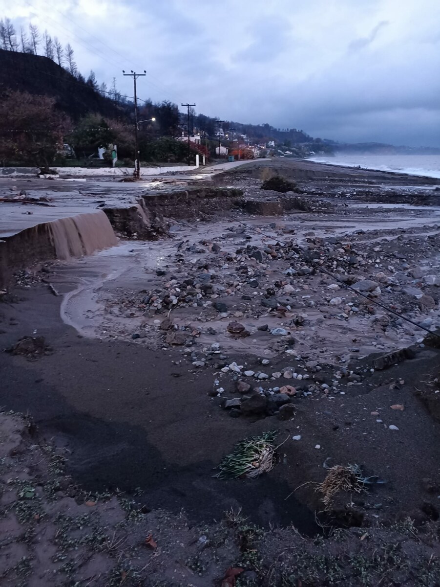 Κακοκαιρία Εύβοια