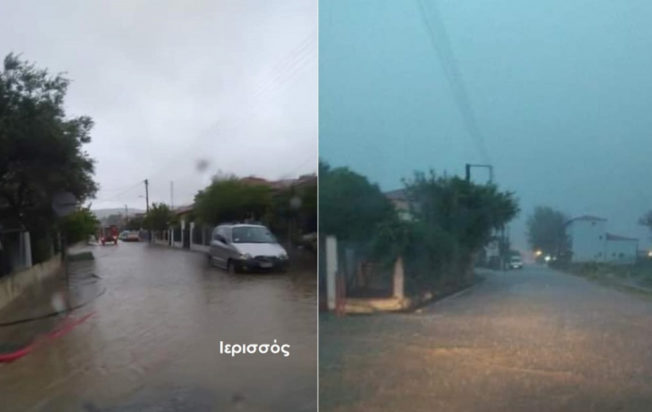 Χαλκιδική κακοκαιρία