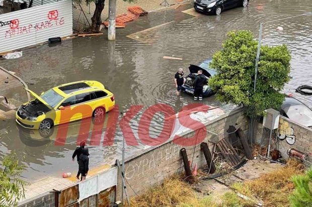 κακοκαιρία Μπάλλος Αττική