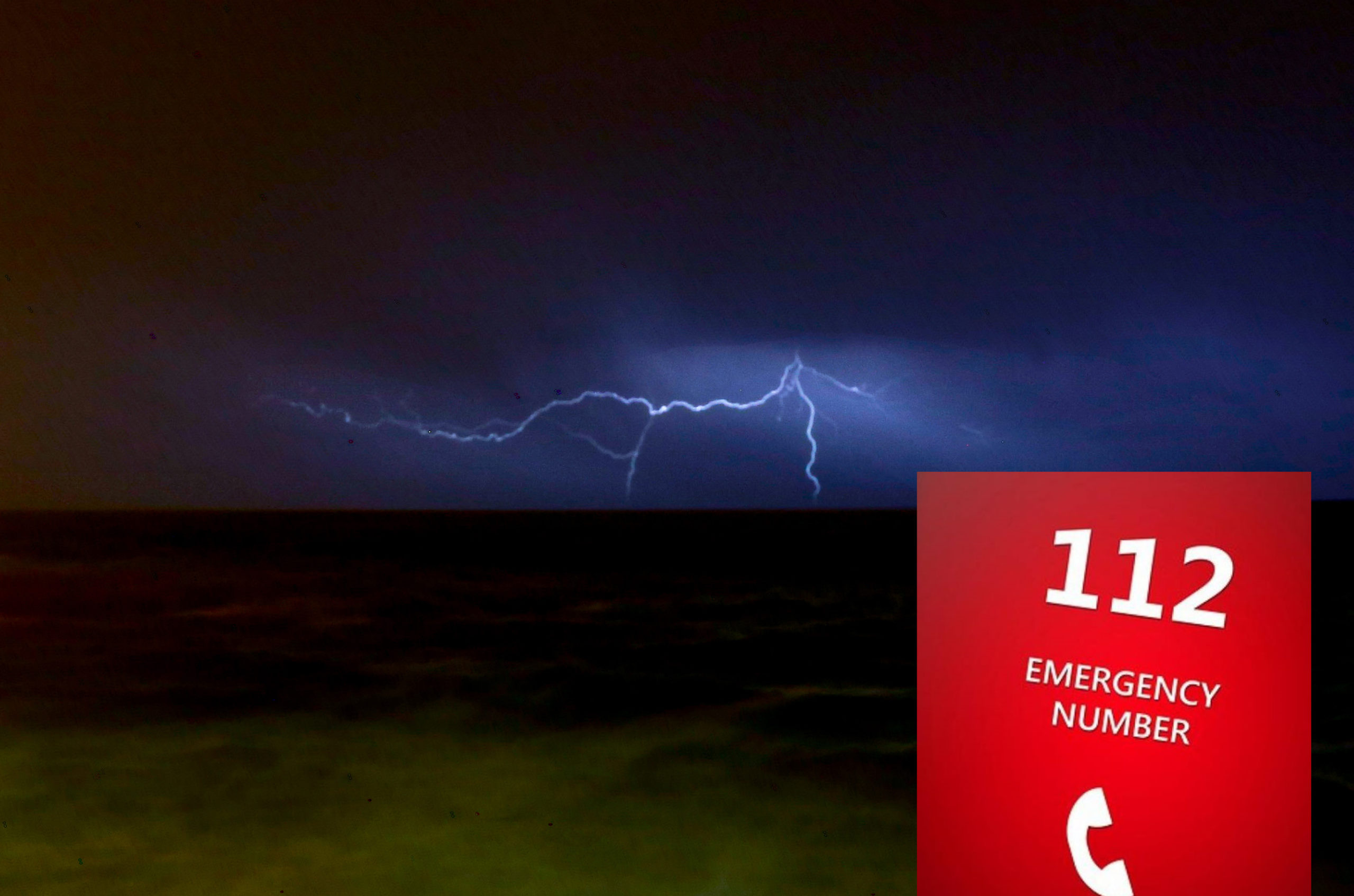 κακοκαιρία κεραυνούς