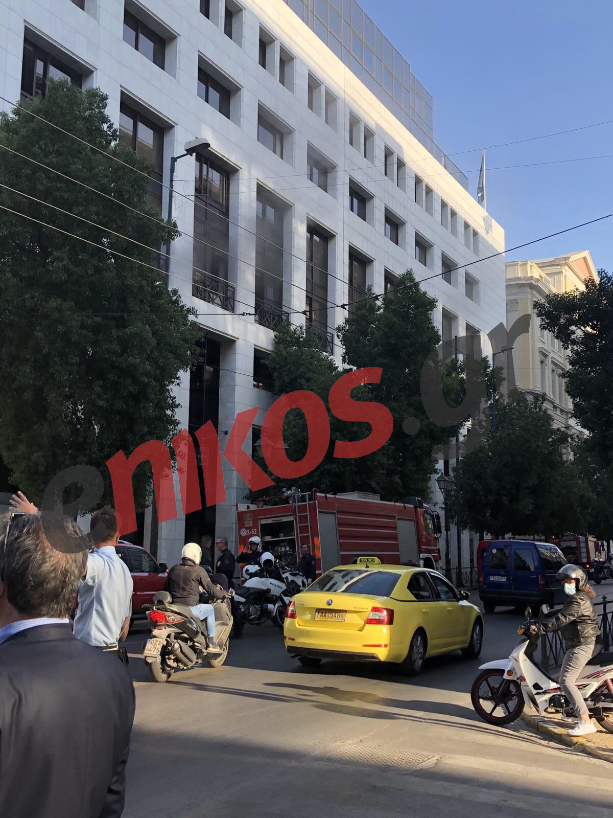 φωτιά καπνοί Σταδίου