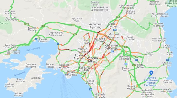 κίνηση αθήνα