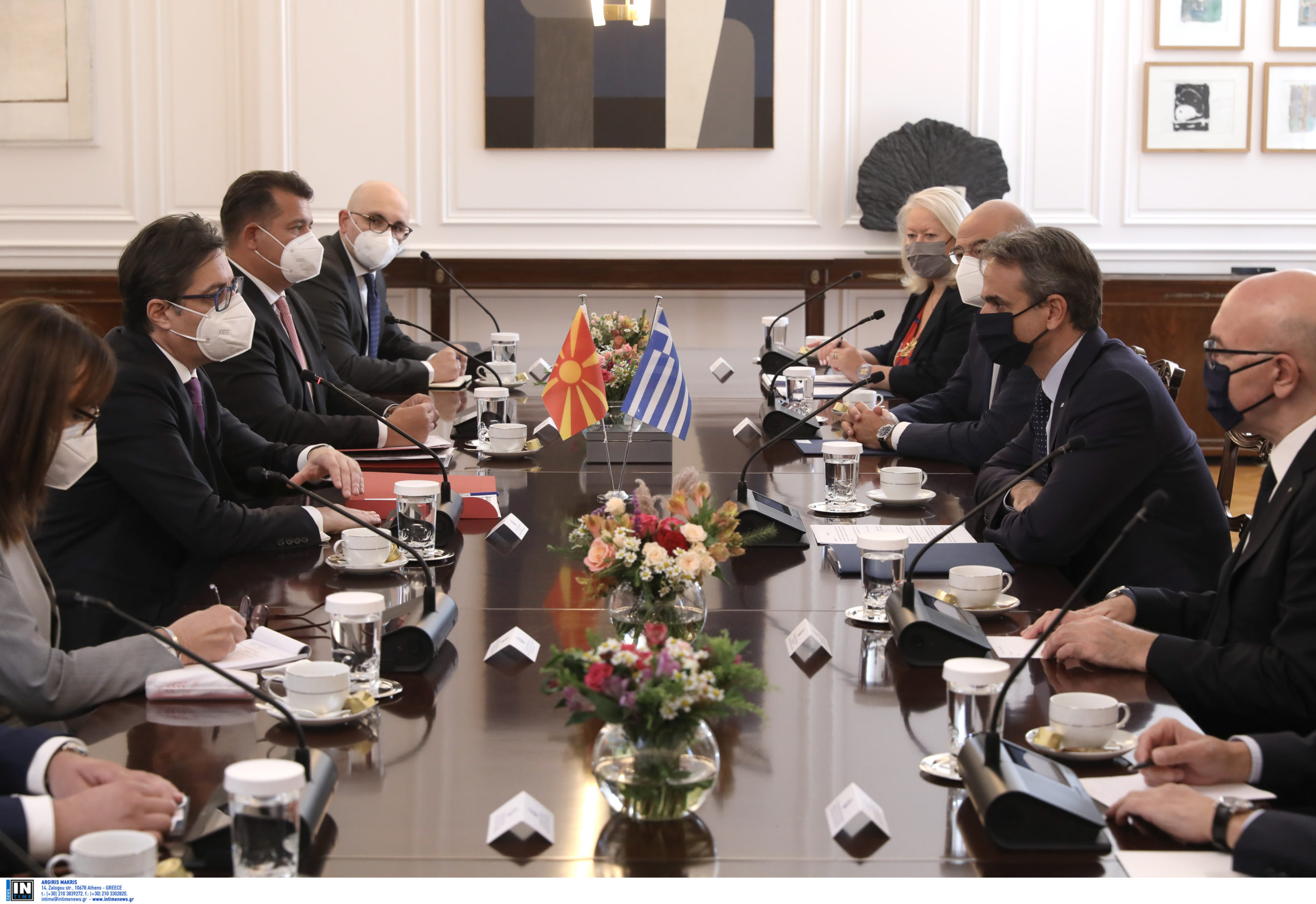 Κυριάκος Μητσοτάκης - Στέβο Πενταρόφκσι