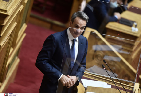 Κυριάκος Μητσοτάκης βουλή