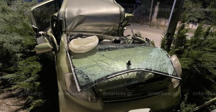 Λάρισα τροχαίο