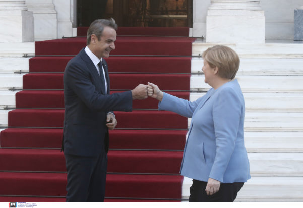 Άνγκελα Μέρκελ Μητσοτάκης