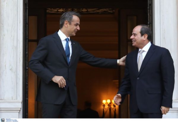 Κυριάκος Μητσοτάκης - Αλ Σίσι