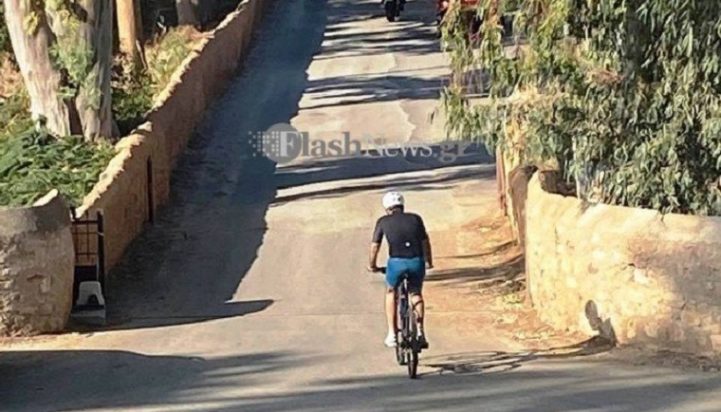 Μητσοτάκης ποδήλατο Χανιά