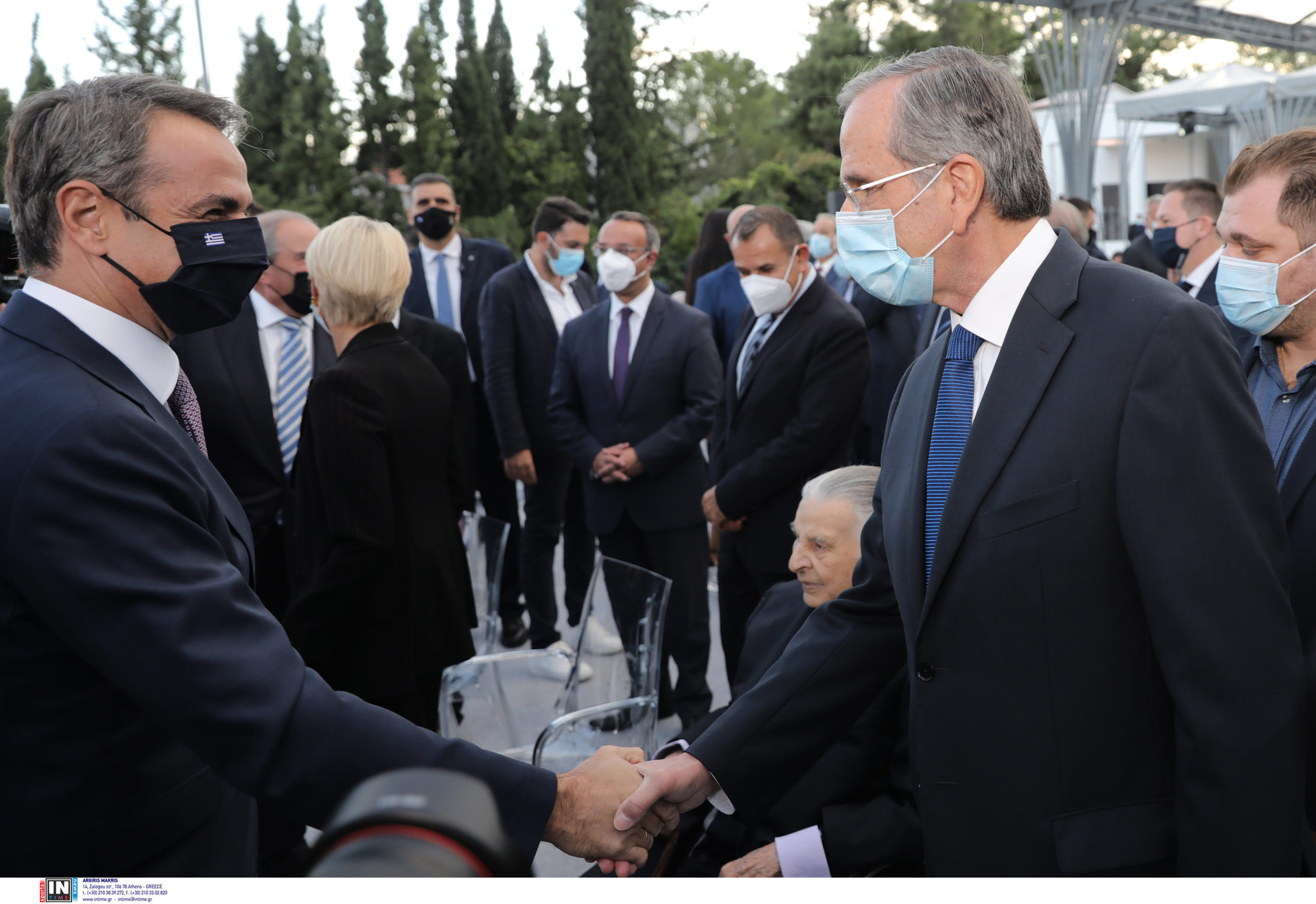 Αντώνης Σαμαράς Κυριάκος Μητσοτάκης