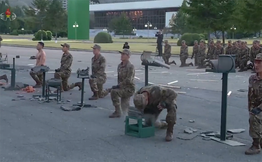 Βόρεια Κορέα στρατιώτες