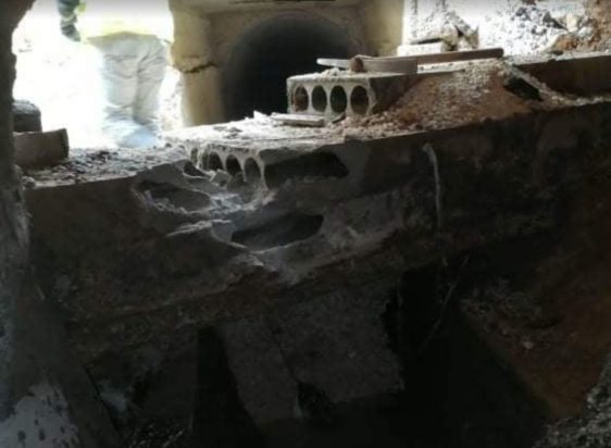 Παπανικολή καθίζηση κακοκαιρία