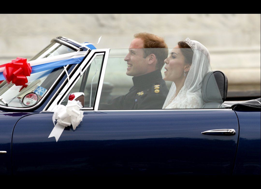 Πρίγκιπας Ουίλιαμ Κέιτ Μίντλετον γαμήλιο αυτοκίνητο