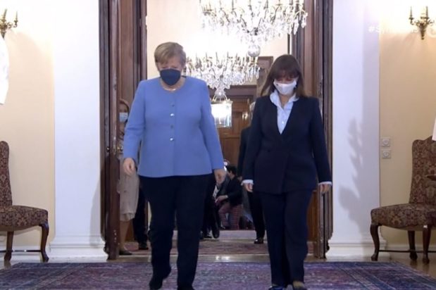 Άγνκελα Μέρκελ Κατερίνα Σακελλαροπούλου