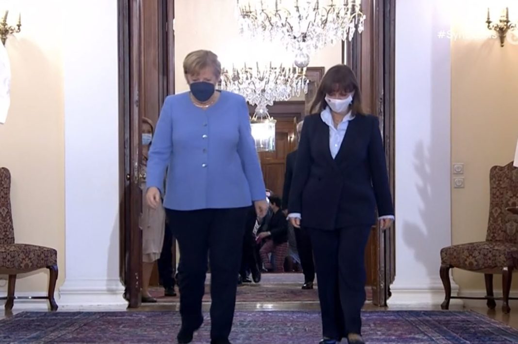 Άγνκελα Μέρκελ Κατερίνα Σακελλαροπούλου