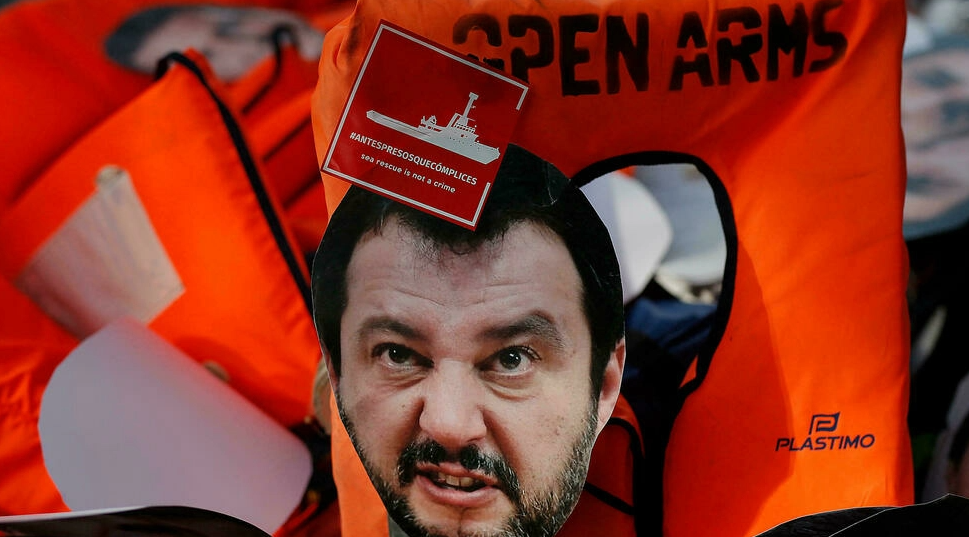 Ξεκίνησε η δίκη του Σαλβίνι στη Σικελία