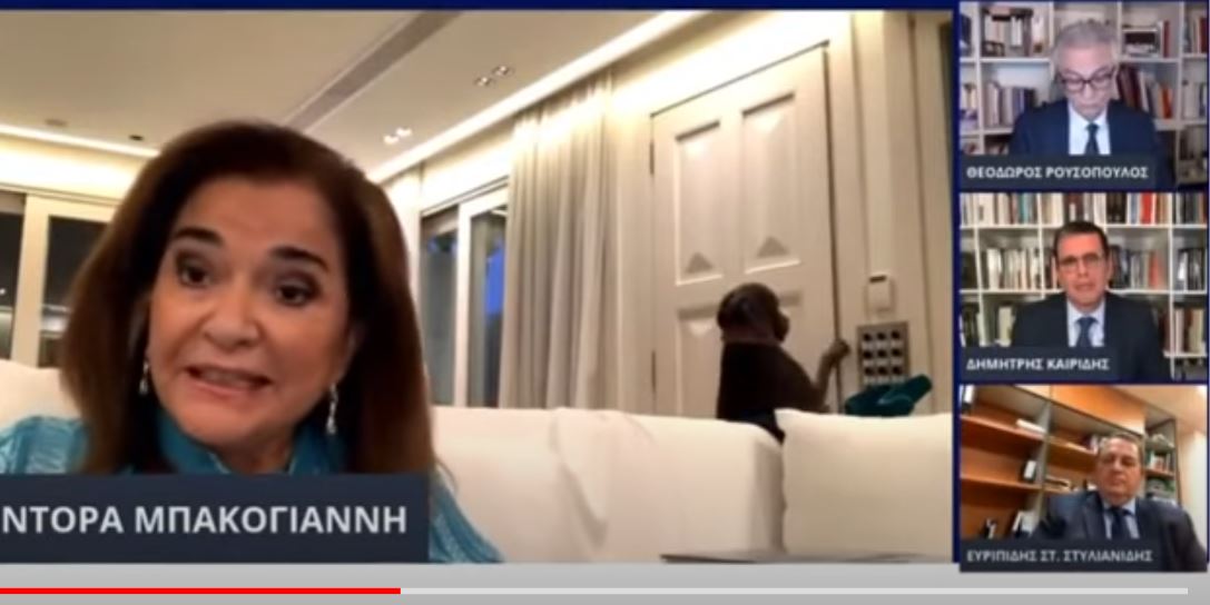 Ντόρα Μπακογιάννη σκύλος