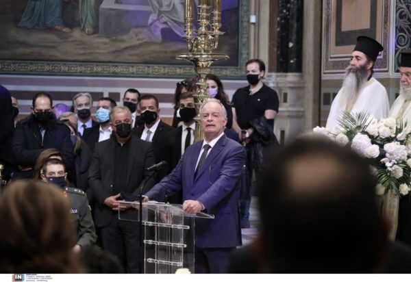 Φώφη Γεννηματά επικήδειος Κωνσταντίνος Τασούλας